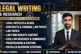 provide legal and case law research, analysis and summaries