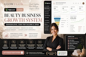 setup beauty client system in gohighlevel for salons and spa
