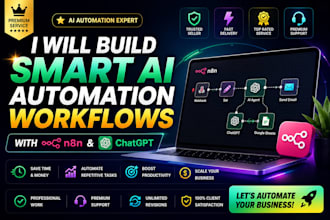build smart ai automation workflows using n8n and chatgpt