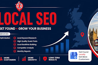 provide UK local SEO services to rank your local busines