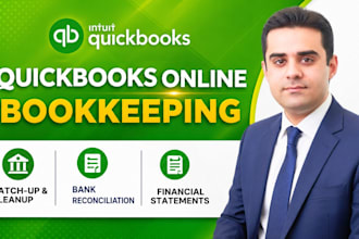 do quickbooks online bookkeeping and catchup, cleanup services