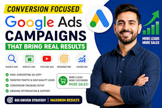setup conversion focused google ads campaigns for business