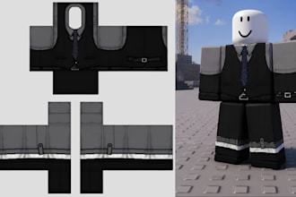 design custom high quality detailed roblox clothing shirts outfits r6 r15 avatar