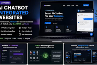 build custom ai chatbot websites for your business