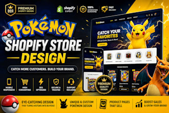 pokemon shopify store trading card store gamecard pokemon woo commerce website