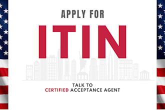 get itin number as irs caa
