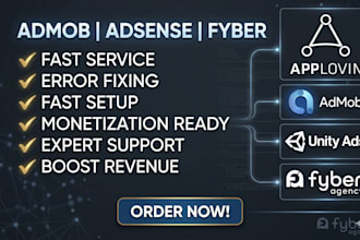 professionally set up and configure admob, adsense accounts