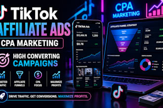 run affiliate tiktok ads for CPA and affiliate marketing offers