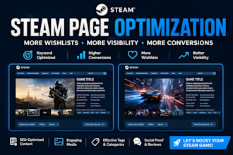 optimize your steam page for maximum wishlists and conversions