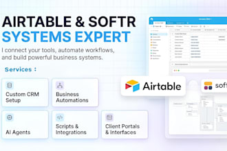 build your airtable CRM database and automations