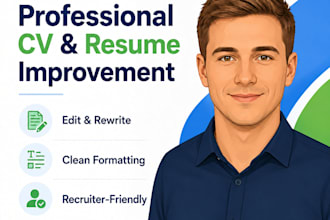 improve your CV or resume professionally