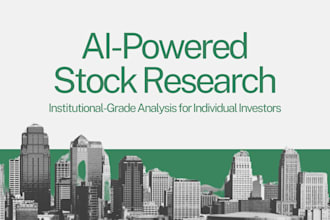 provide ai powered stock research and investment analysis report