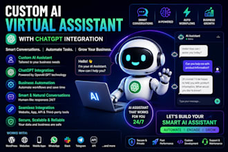 build custom ai virtual assistant with chatgpt integration