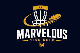 design exclusive and marvelous disc golf logo design