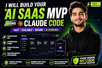 build your ai saas mvp using claude code