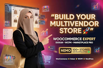 build a professional multivendor ecommerce marketplace website