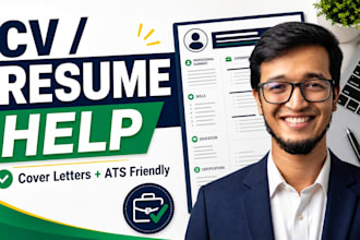write or improve your CV and cover letters