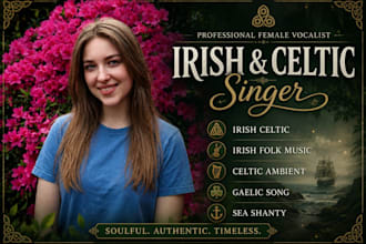sing irish celtic, irish folk music, celtic ambient, gaelic song, sea shanty
