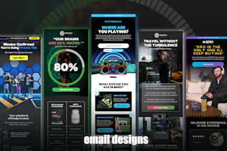 provide professional graphic and email designs
