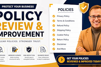 review revise and improve your business policies professionally