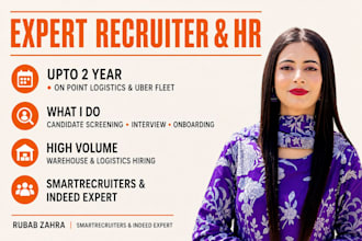 recruite for warehouse, logistics and high volume hiring