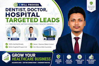 provide dentist, doctor, hospital targeted leads