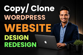 copy clone redesign any wordpress website and landing page