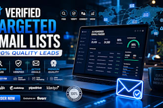 build targeted email lists for b2b leads lead generation