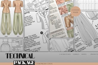 create factory ready tech pack