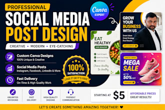 design post using canva