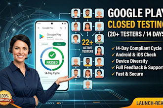 do closed user testing google play 20 12 mobile web app testers ios deployment