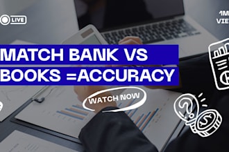 reconcile bank and credit card accounts