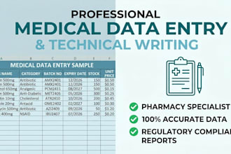 medical data entry and typing