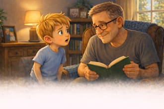 write a personalized children book starring your grandchild as the hero