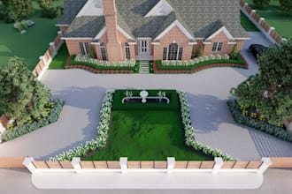 design frontyard backyard home garden patio pool outdoor design villa landscape
