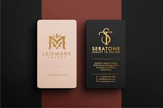 do modern minimalist luxury business logo design