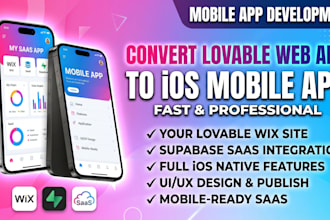 convert lovable web app to ios mobile app fix lovable ai wix wordpress base 44