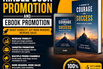 do kindle book promotion and ebook promotion
