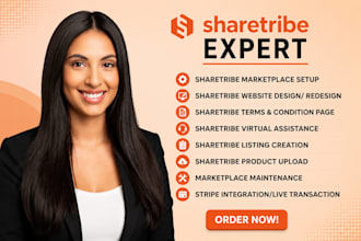 build and configure your sharetribe marketplace platform