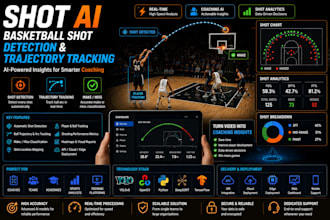 develop basketball shot detection and trajectory tracking system for coaching