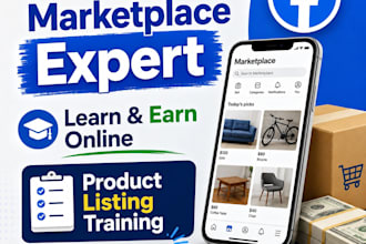 teach you facebook marketplace from beginner to expert