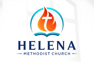 design modern church religious logo for christian ministry and branding