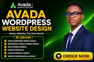 design avada wordpress website and avada theme customization avada expert