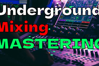 mix and master your rap trap hiphop rage song