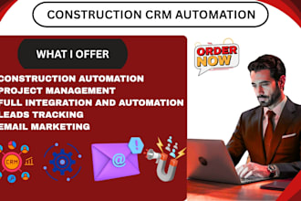 do construction CRM automation n workflows using jobtread CRM interation