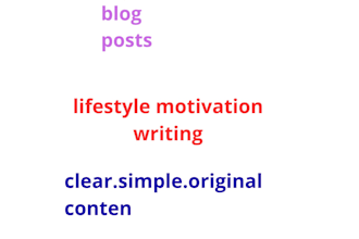 write simple blog posts