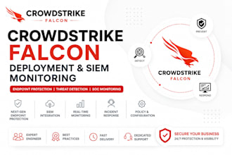 deploy and configure crowdstrike falcon security