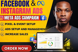 setup and manage facebook ads campaign instagram ads meta ads meta ads manager