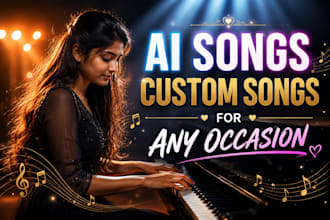 create customized ai songs for any occasions and ads