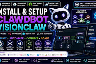 install setup visionclaw assistant gemma 4 vps n8n telegram multi agent routing